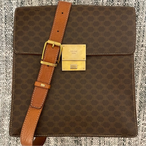 Vintage Celine Macadam Bag - Picture 1 of 15